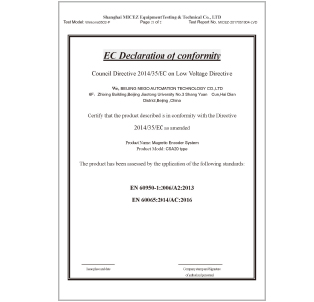 LVD Certification Report